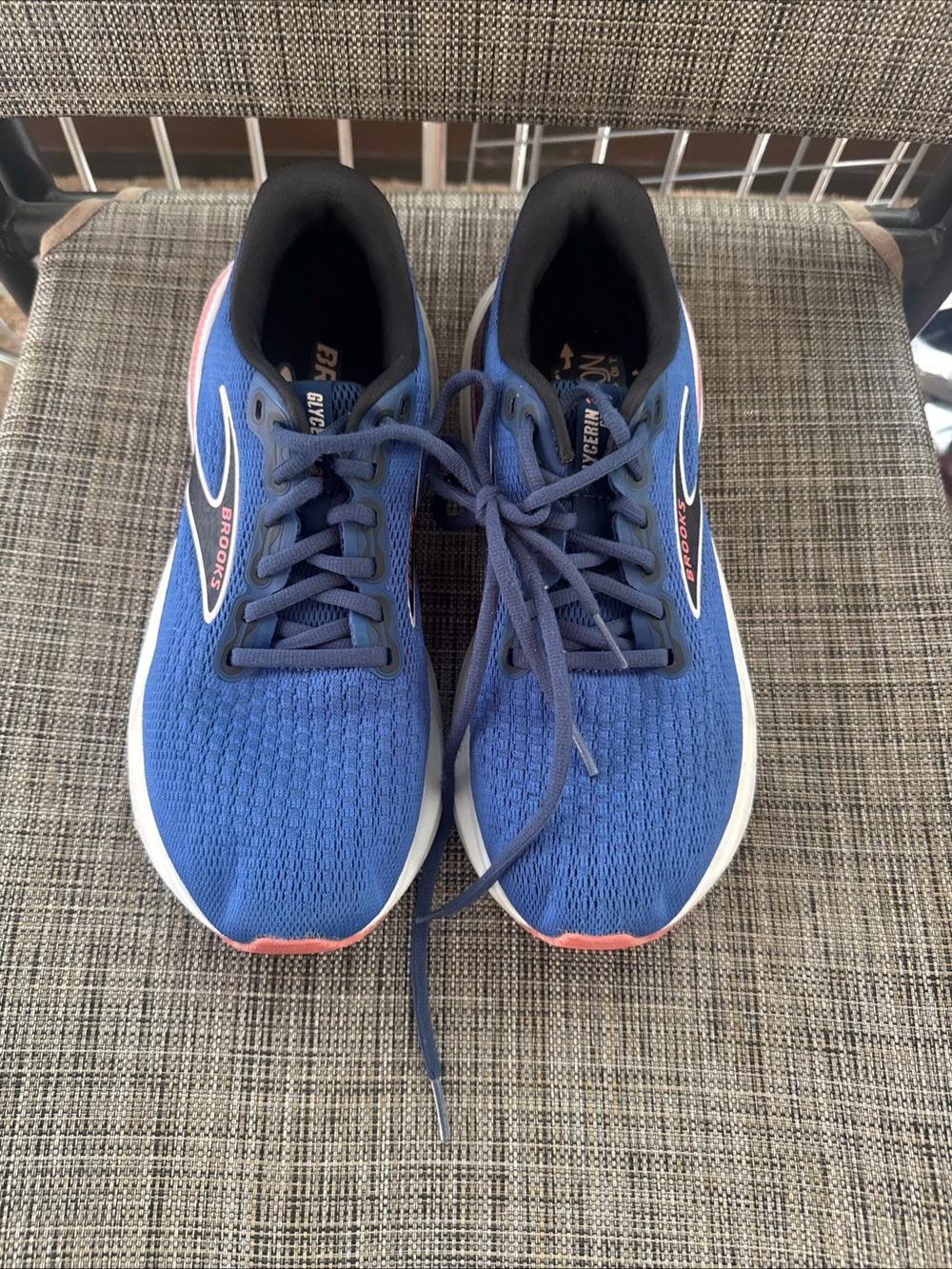 Brooks glycerin 21- 1204091B496 Women’s Size 8.5 Blue/Icy Pink/Rose